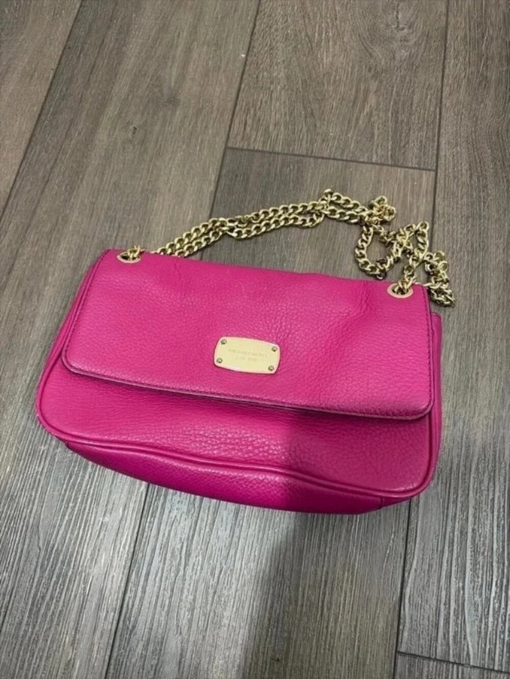 Michael Kors Pink Chain Shoulder Bag